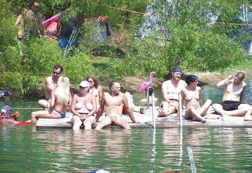 Mature at naturist beach