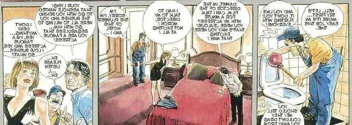 Erotic Comic Art 13 - Hotel Plumber