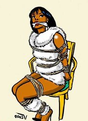 Ebony Trussed DOMINATION & SUBMISSION Nail Victims V