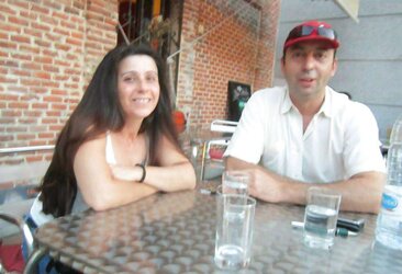 Portuguese duo around madrid hotel