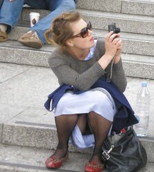 Remarkable Upskirt Honeys ten By Voyeur TROC