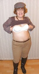 Jodhpurs, footwear and railing whip