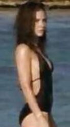Evangeline Lilly bathing suit