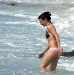 Evangeline Lilly bathing suit