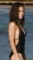Evangeline Lilly bathing suit
