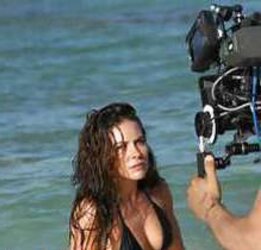 Evangeline Lilly bathing suit