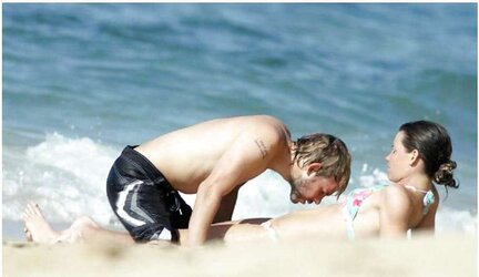 Evangeline Lilly bathing suit