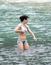 Evangeline Lilly bathing suit