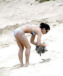 Evangeline Lilly bathing suit