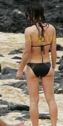 Evangeline Lilly bathing suit