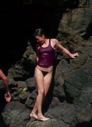 Evangeline Lilly bathing suit