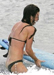 Evangeline Lilly bathing suit