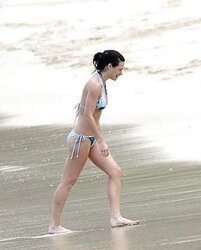 Evangeline Lilly bathing suit