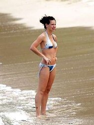 Evangeline Lilly bathing suit