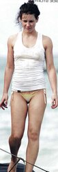 Evangeline Lilly bathing suit