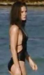 Evangeline Lilly bathing suit