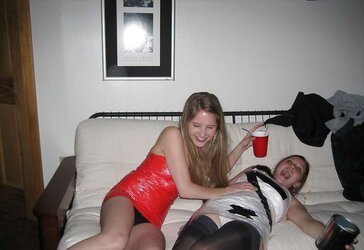 TEENAGERS IN NYLON