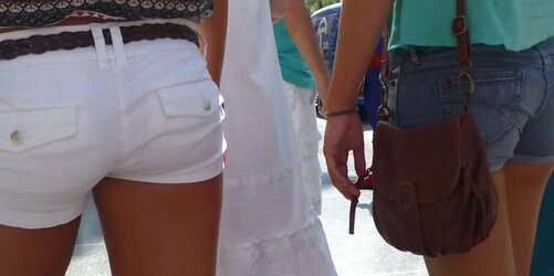 French damsels culo