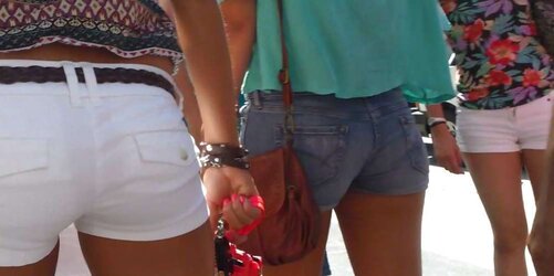 French damsels culo