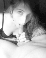My fledgling sub gf blowing my spear