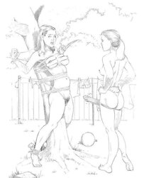 Pencil drawings