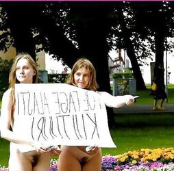 Bare protests