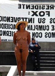 Bare protests