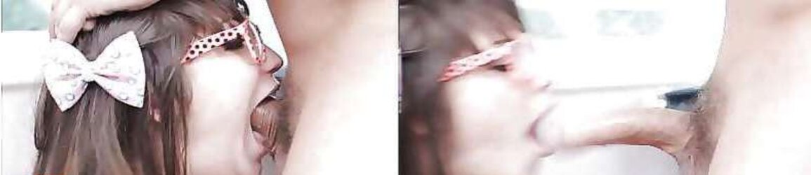 Before and after deep mouth pics