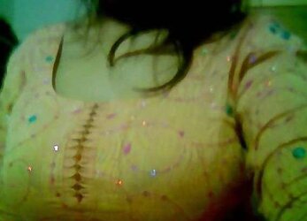 Pakistani Karachi Aunty in Shalwar Kameez Jugs Displays