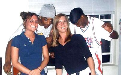 Breezy nineteen: Fabulous white sluts who enjoy BIG BLACK COCK