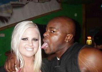 Breezy nineteen: Fabulous white sluts who enjoy BIG BLACK COCK