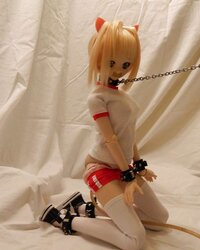 Mini Hook-Up Woman, Dollfie Desire Akira Stomach Inflation Test