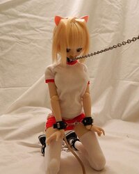 Mini Hook-Up Woman, Dollfie Desire Akira Stomach Inflation Test