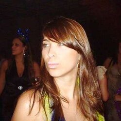 Spunk on her pretty face