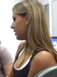 Spunk on her pretty face