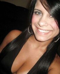 Spunk on her pretty face
