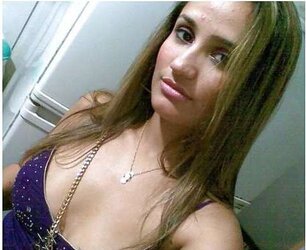 Spunk on her pretty face