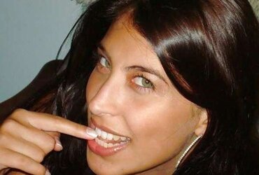 Spunk on her pretty face