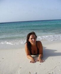 At the beach