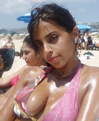 At the beach