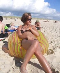 At the beach