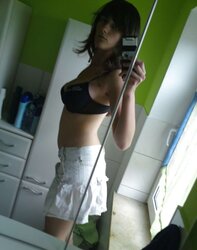 Teenager with rock hard tattas