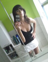 Teenager with rock hard tattas