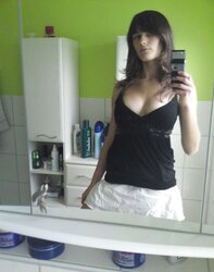 Teenager with rock hard tattas
