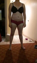 Timid Wifey Takes Off