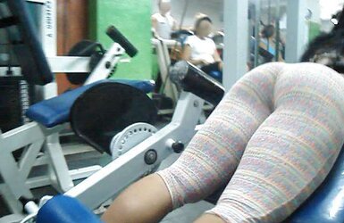 For the pantyhose Paramours Gym massive bums