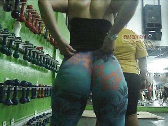 For the pantyhose Paramours Gym massive bums