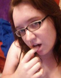 Adorable nerdy chubby dame flashes off for the very first time