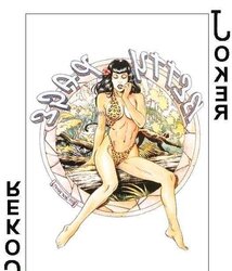 Erotic Playing Cards six - Betty Page for