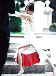 Wedding upskirts